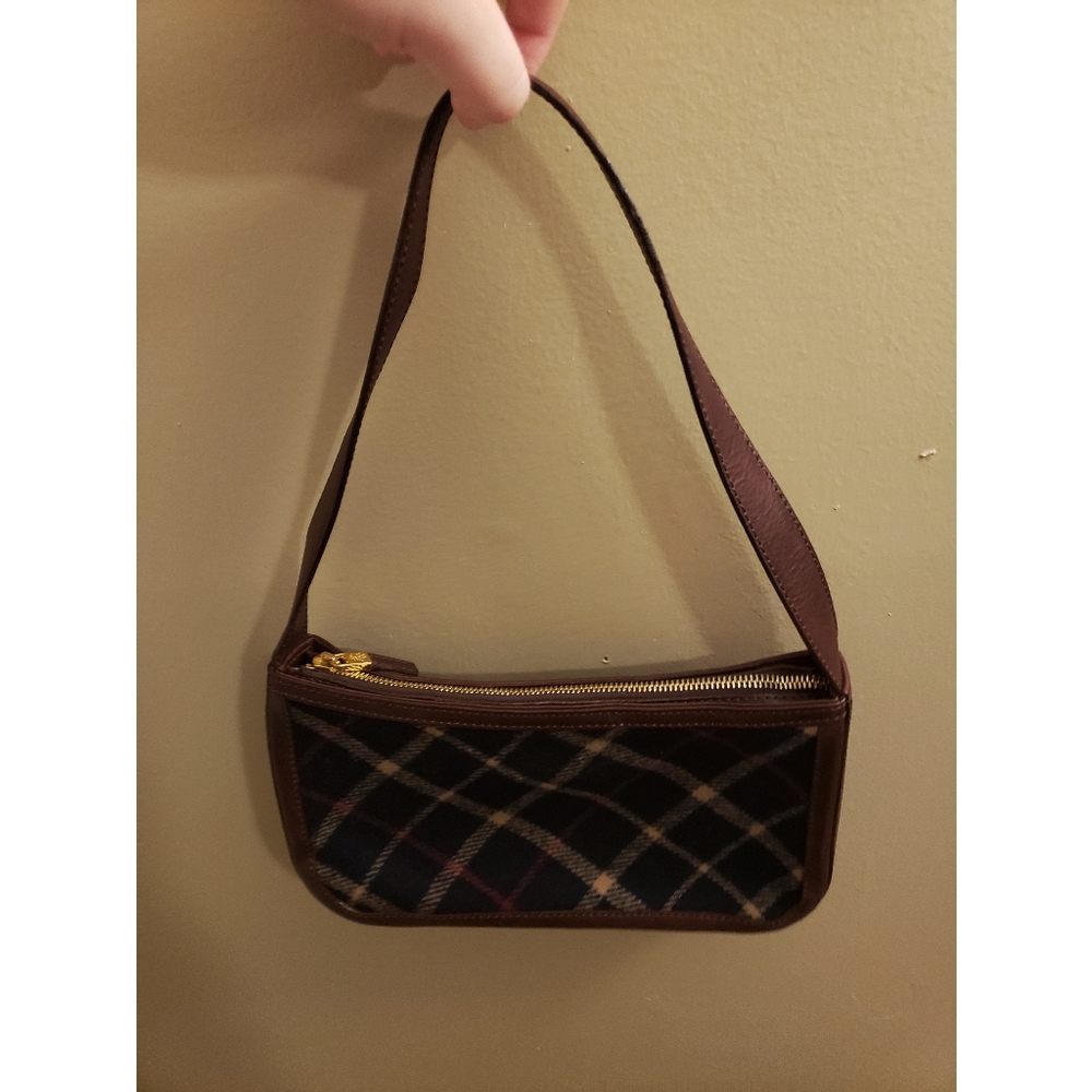 Brooks Brothers Tartan Wool Handbag
